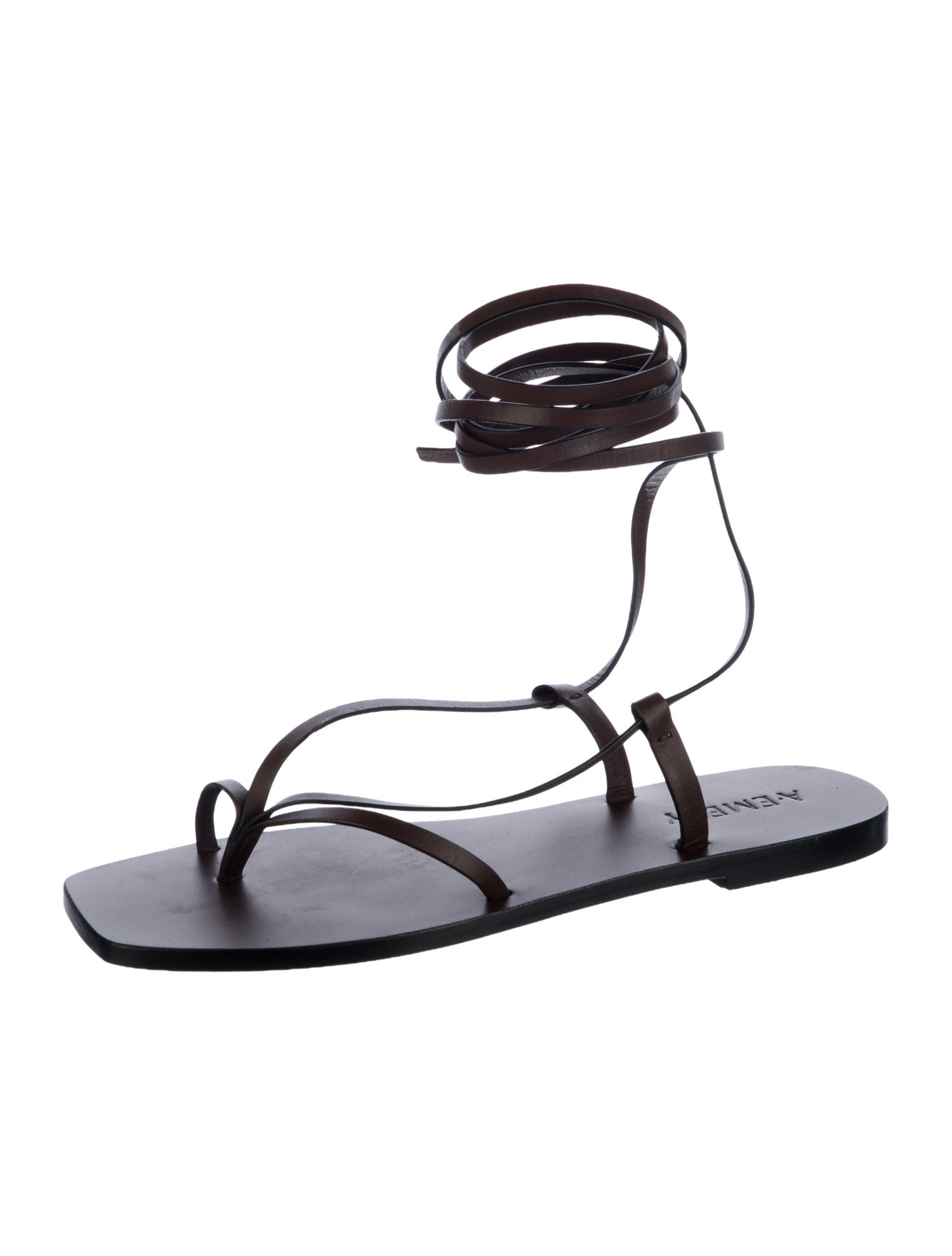 A.Emery Leather Gladiator Sandals