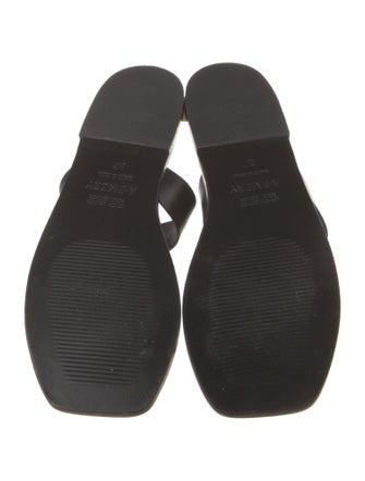 A.Emery Leather Slides