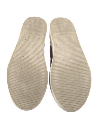 A.Emery Suede Colorblock Pattern Sneakers