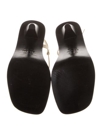 A.Emery Leather Slingback Sandals