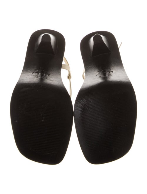 A.Emery Leather Slingback Sandals