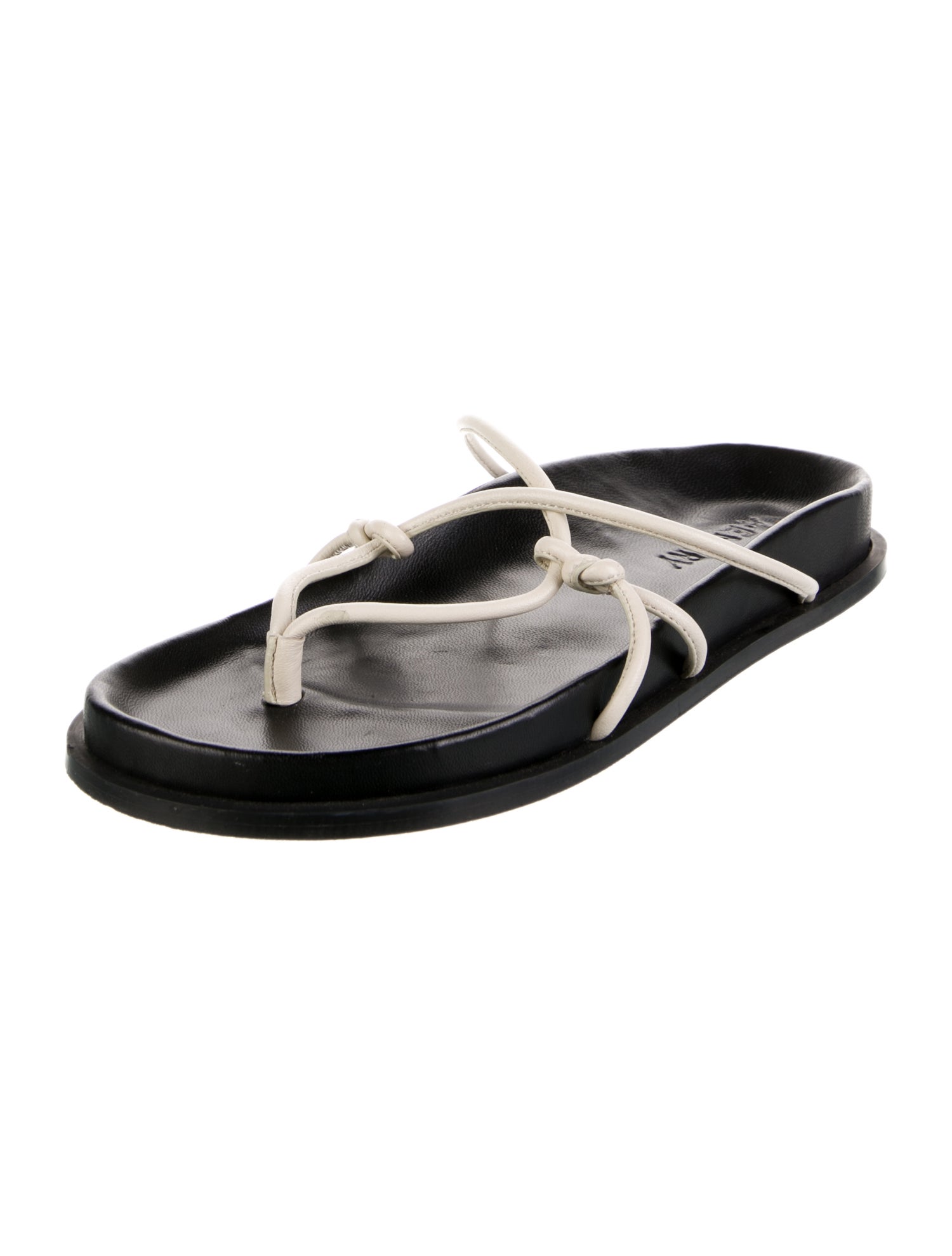 A.Emery Leather Flip Flops