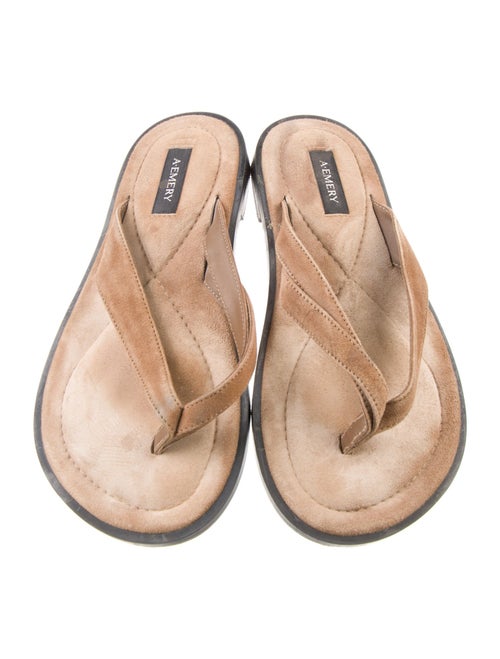 A.Emery Suede Slides