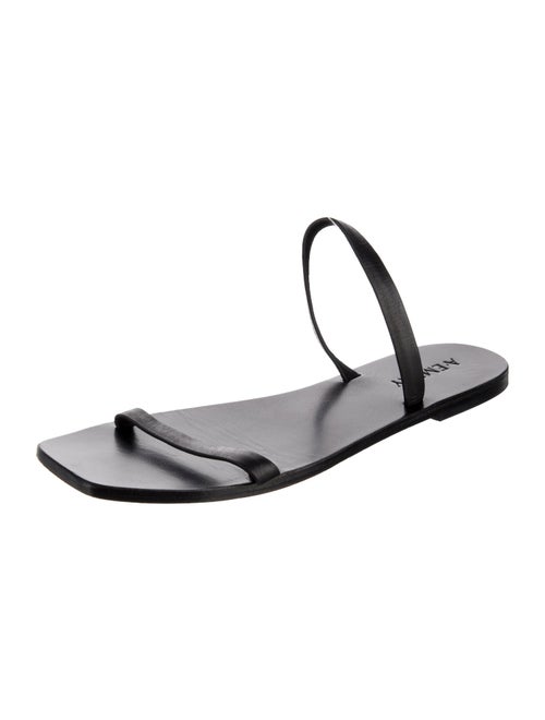 A.Emery Leather Slides