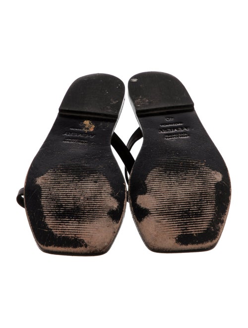 A.Emery Leather Slides