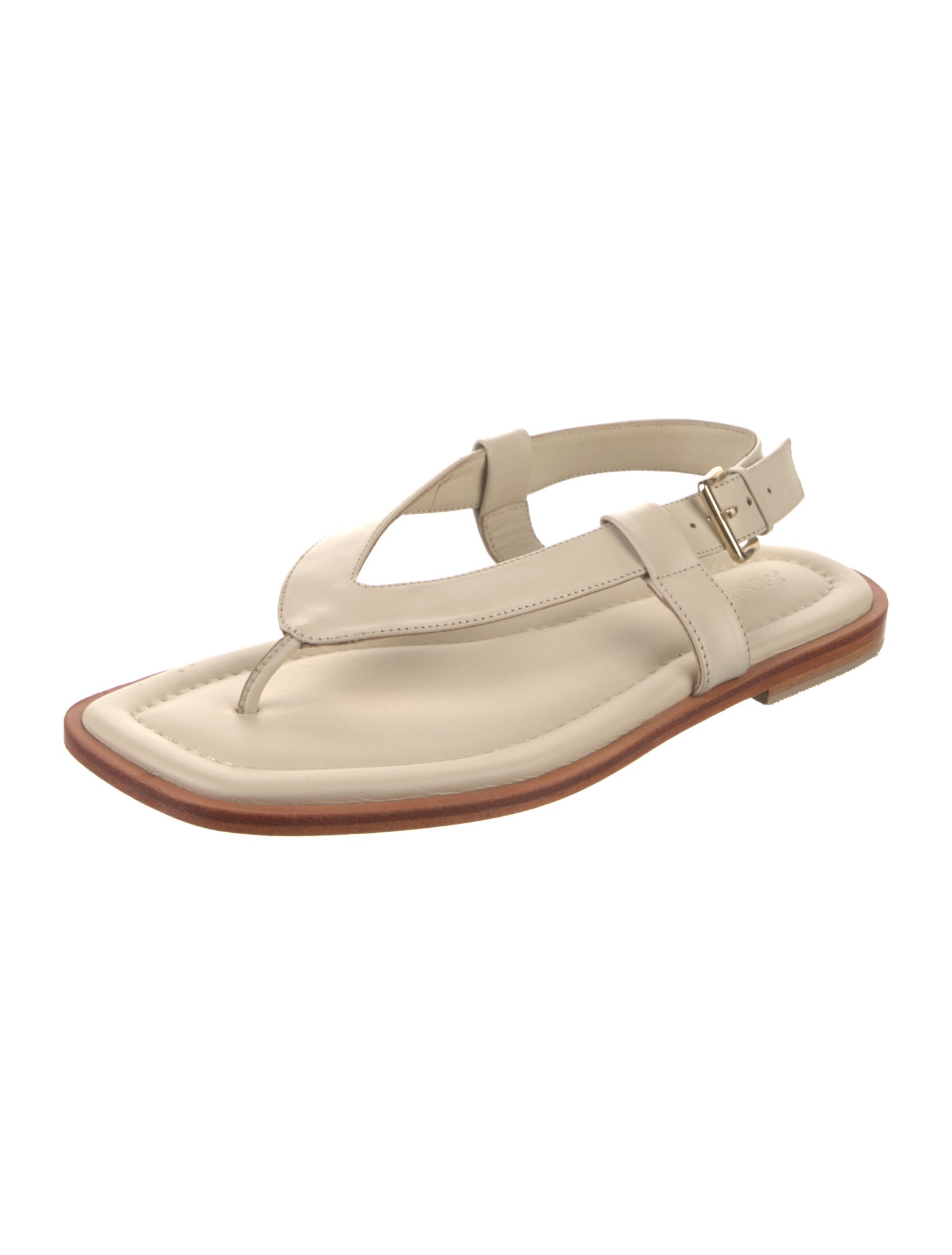 A.Emery Leather Slingback Sandals