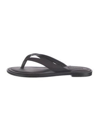 A.Emery Satin Flip Flops