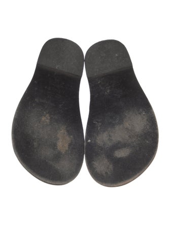 A.Emery Satin Flip Flops