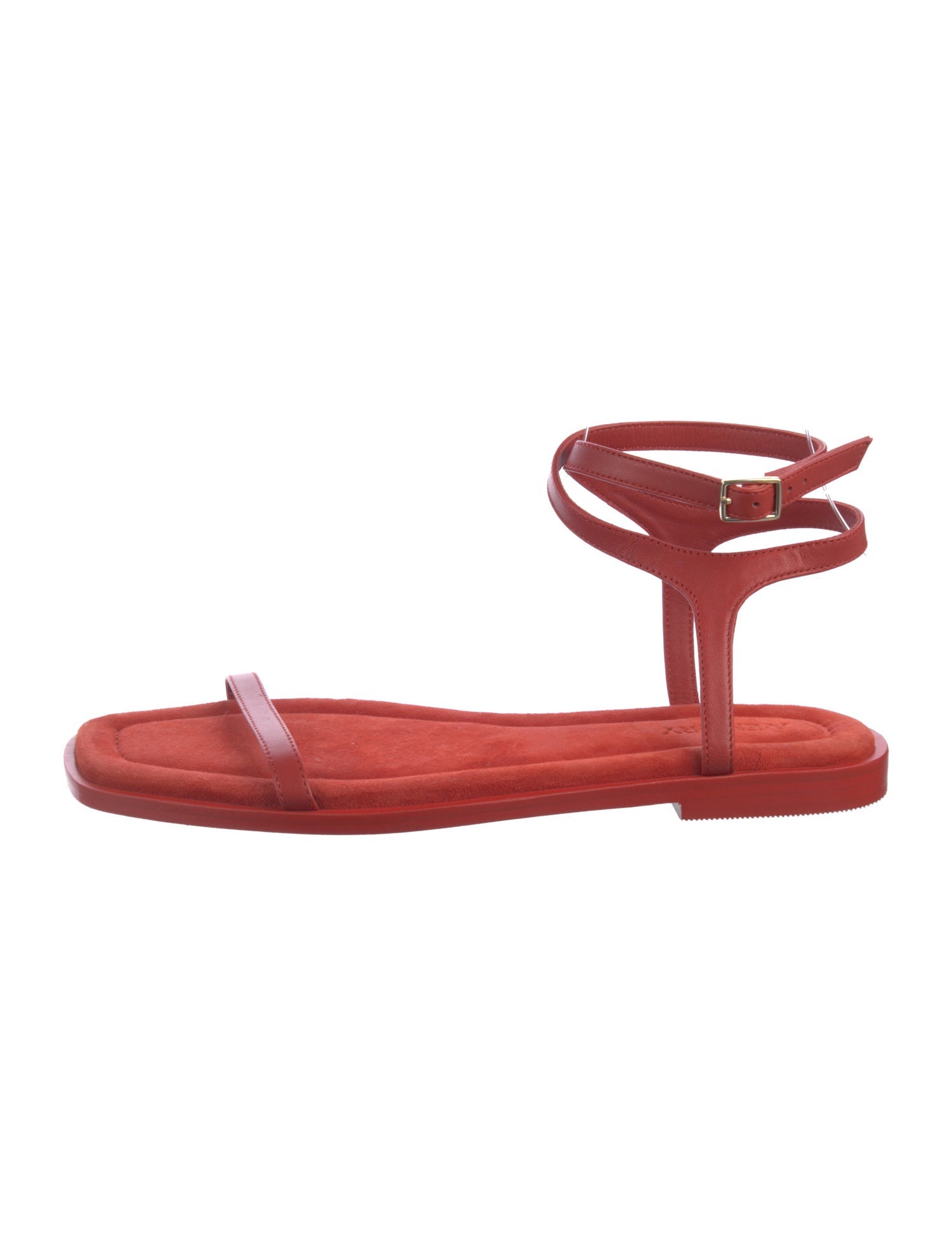 Louis Vuitton Leather Chain-Link Accents Slides - Pink