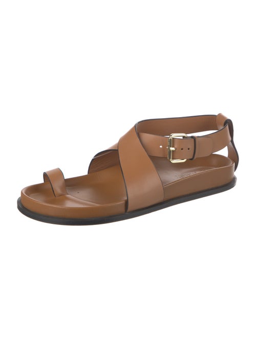 A.Emery Leather Slingback Sandals