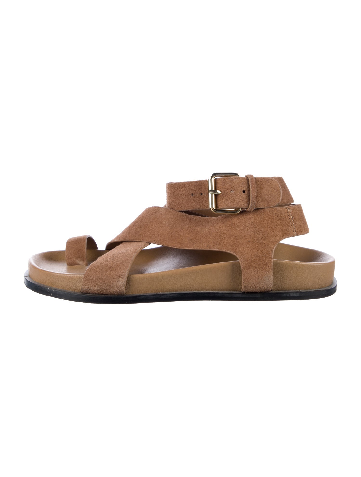 A.Emery Suede Slingback Sandals