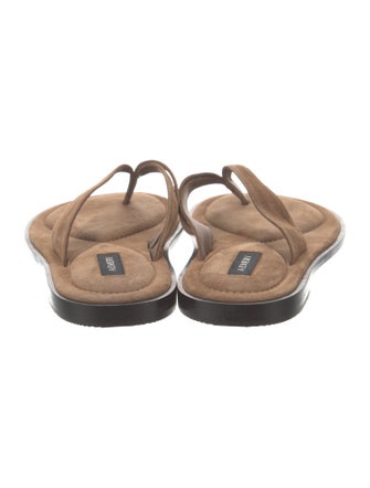 A.Emery Suede Cutout Accent Slides