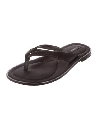 A.Emery Satin Cutout Accent Flats