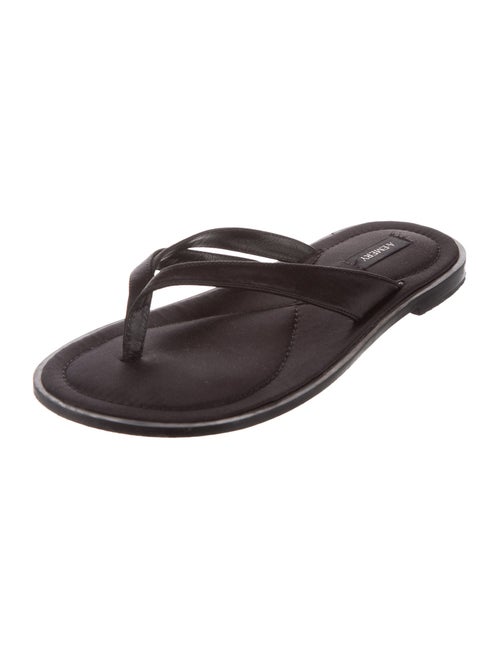 A.Emery Satin Cutout Accent Flats