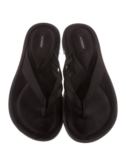 A.Emery Satin Cutout Accent Flats