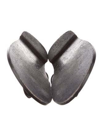 A.Emery Satin Cutout Accent Flats