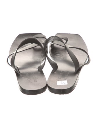 A.Emery Leather Slides