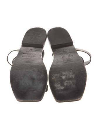 A.Emery Leather Slides