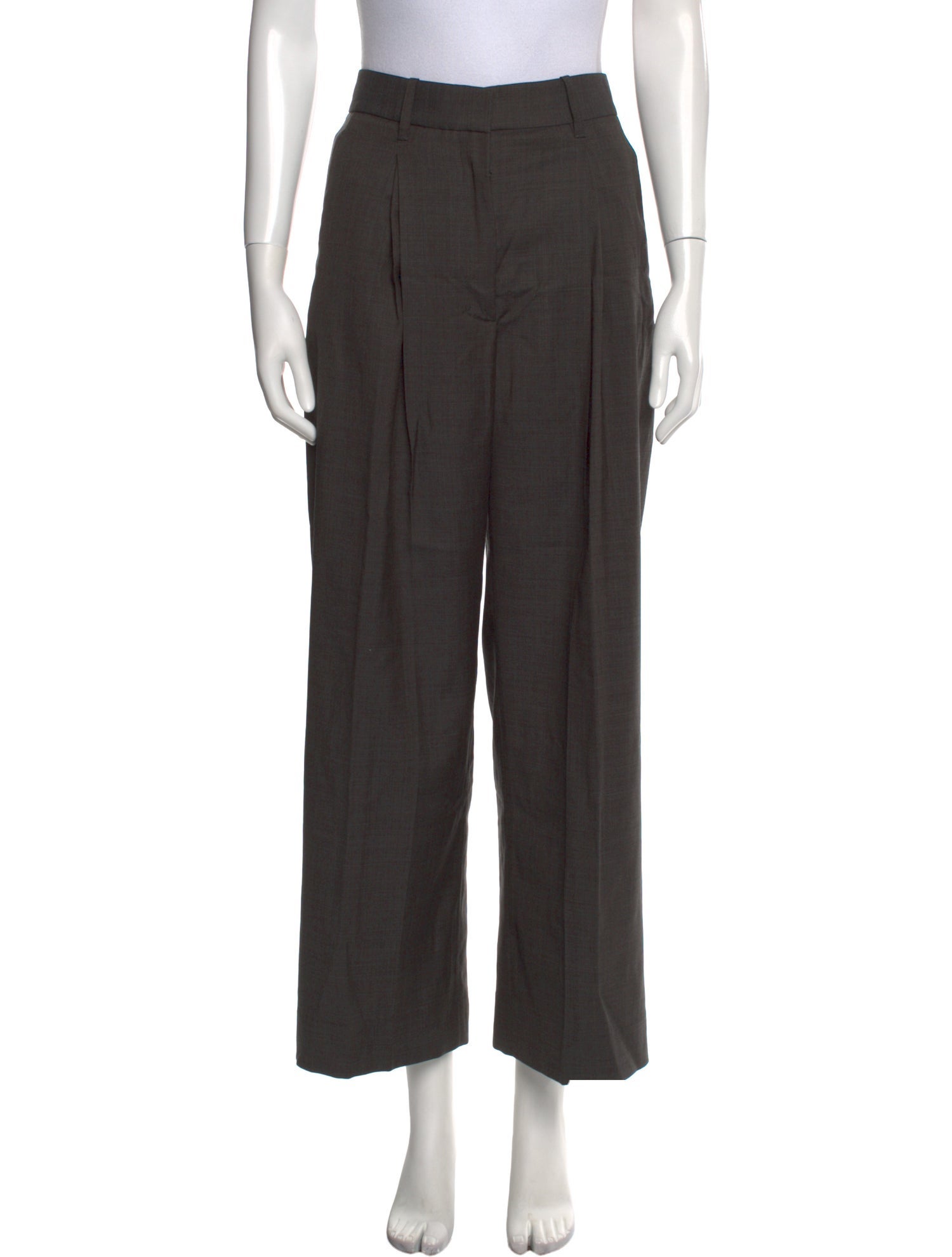 A.Emery Wool Wide Leg Pants w/ Tags