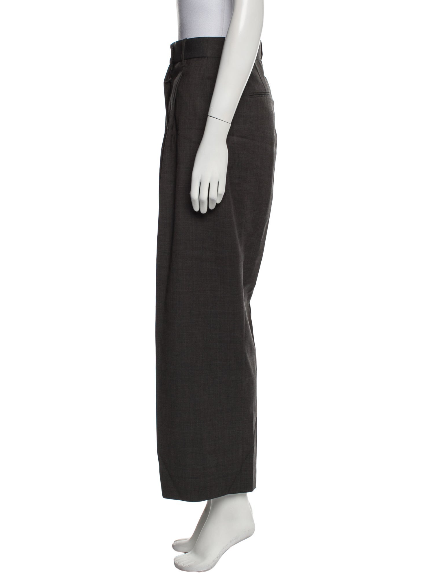 A.Emery Wool Wide Leg Pants w/ Tags