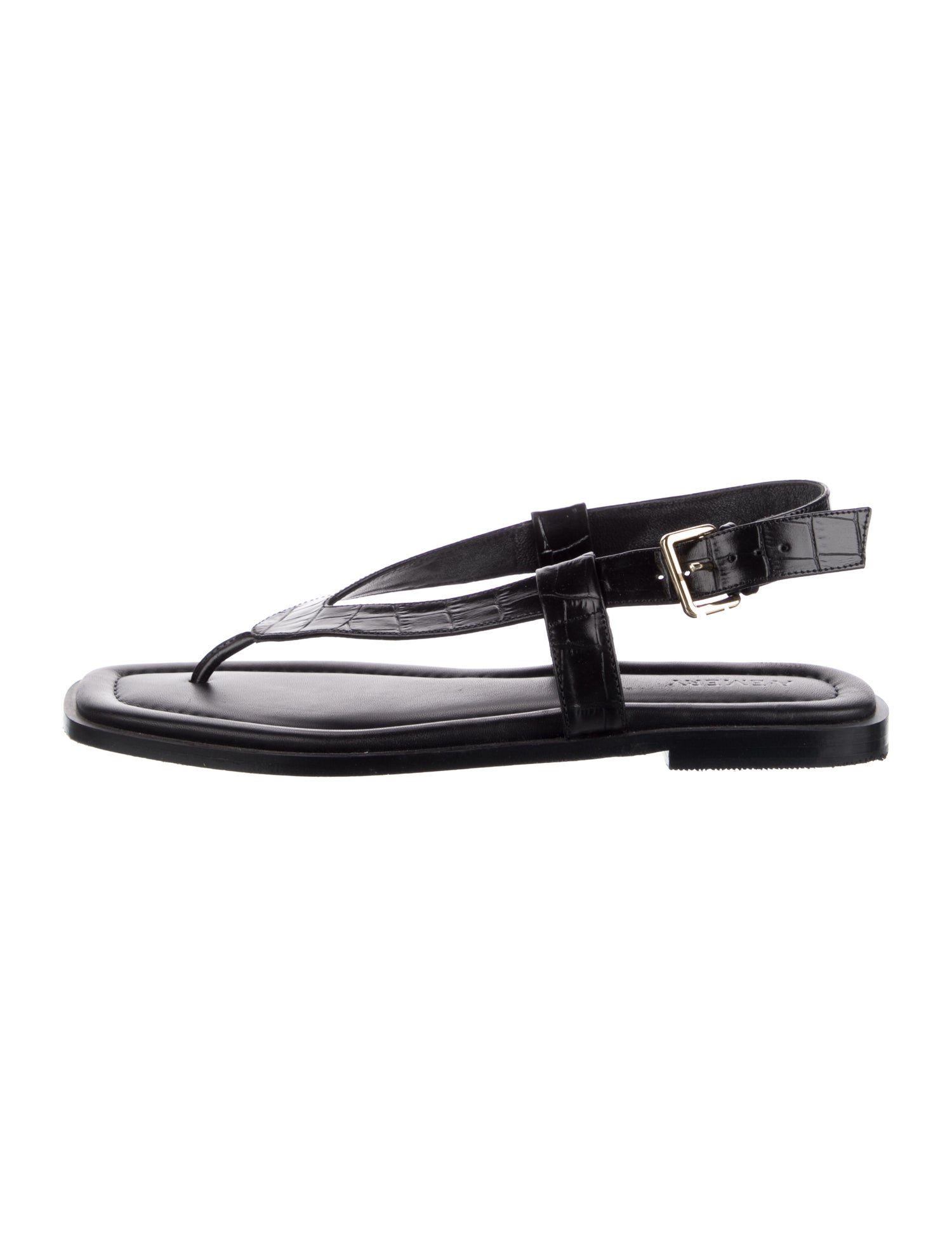 A.Emery Leather Slingback Sandals