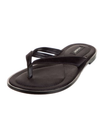 A.Emery Satin Flip Flops