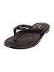 A.Emery Satin Flip Flops