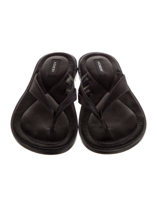 A.Emery Satin Flip Flops