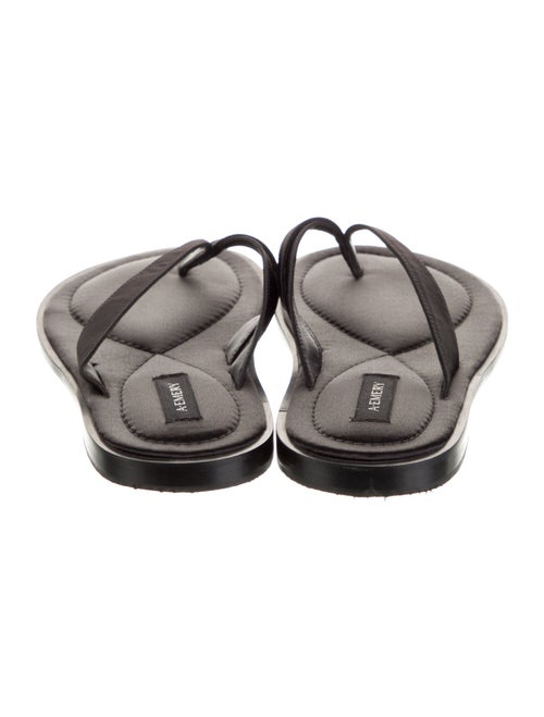 A.Emery Satin Flip Flops