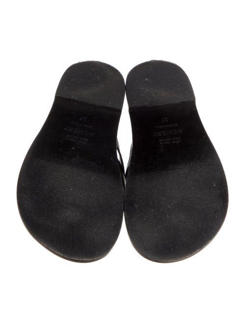 A.Emery Satin Flip Flops