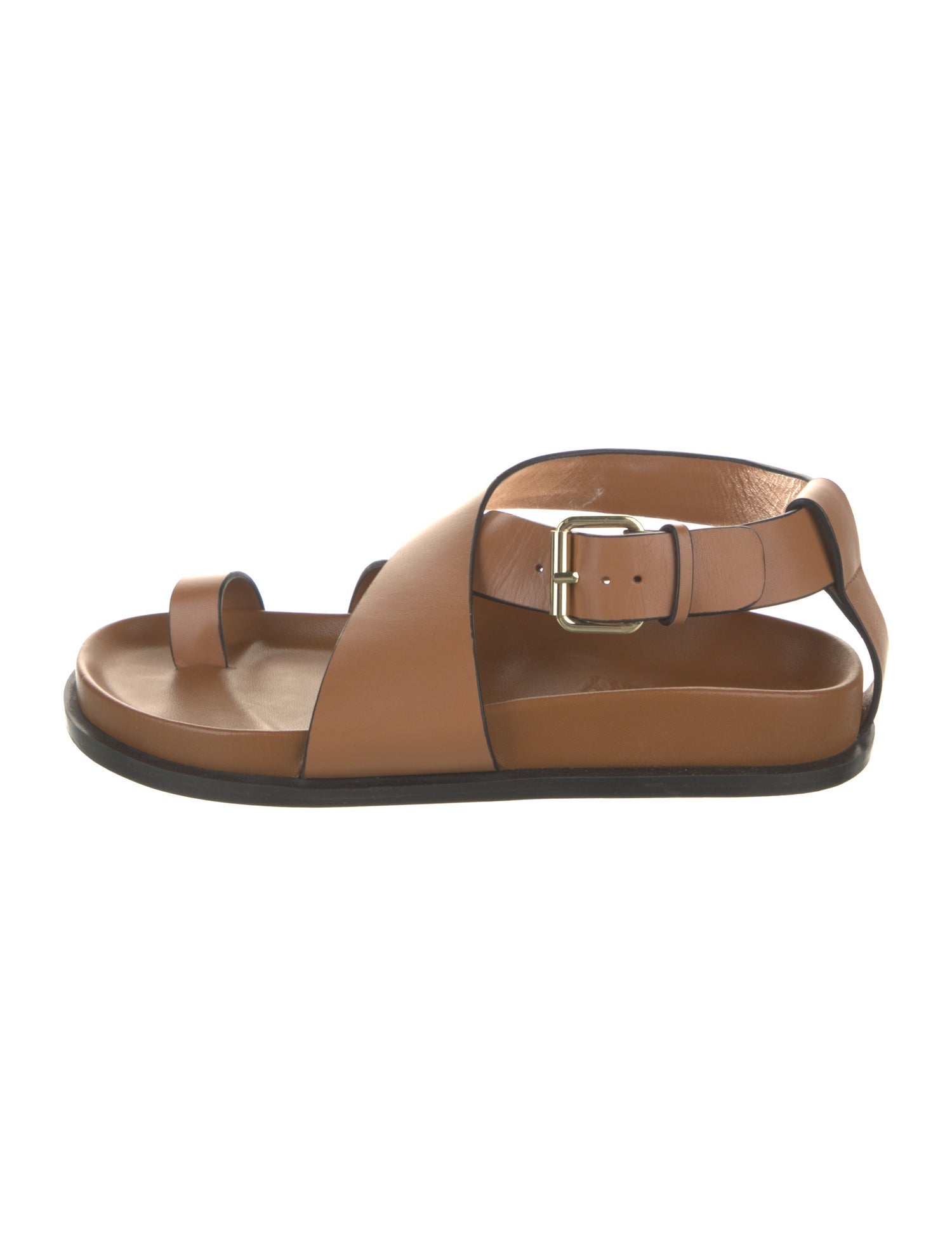 A.Emery Leather Slingback Sandals