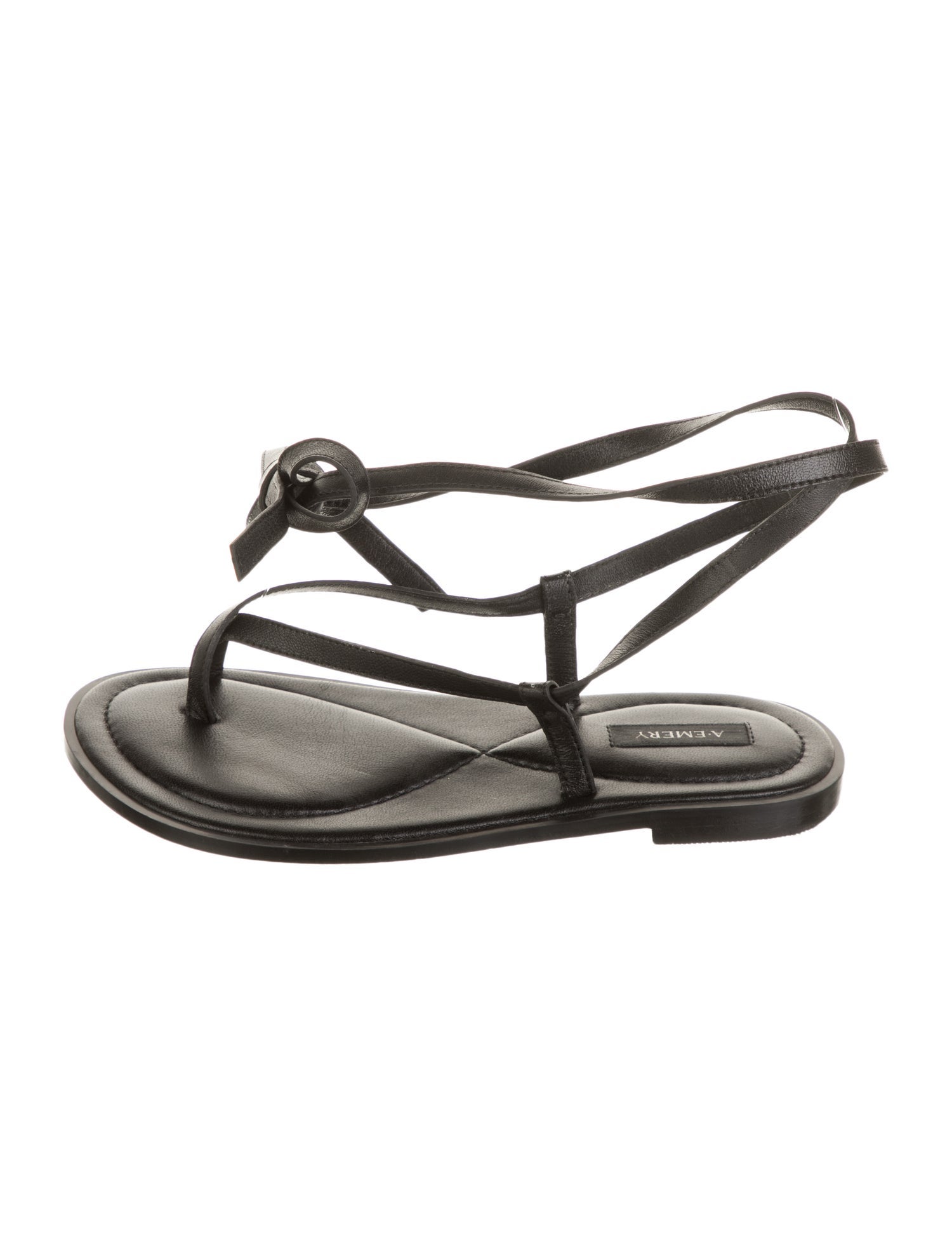 A.Emery Leather Slingback Sandals