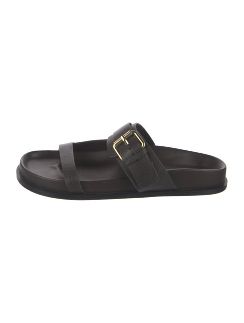 A.Emery Leather Slides