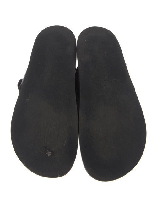 A.Emery Leather Slides