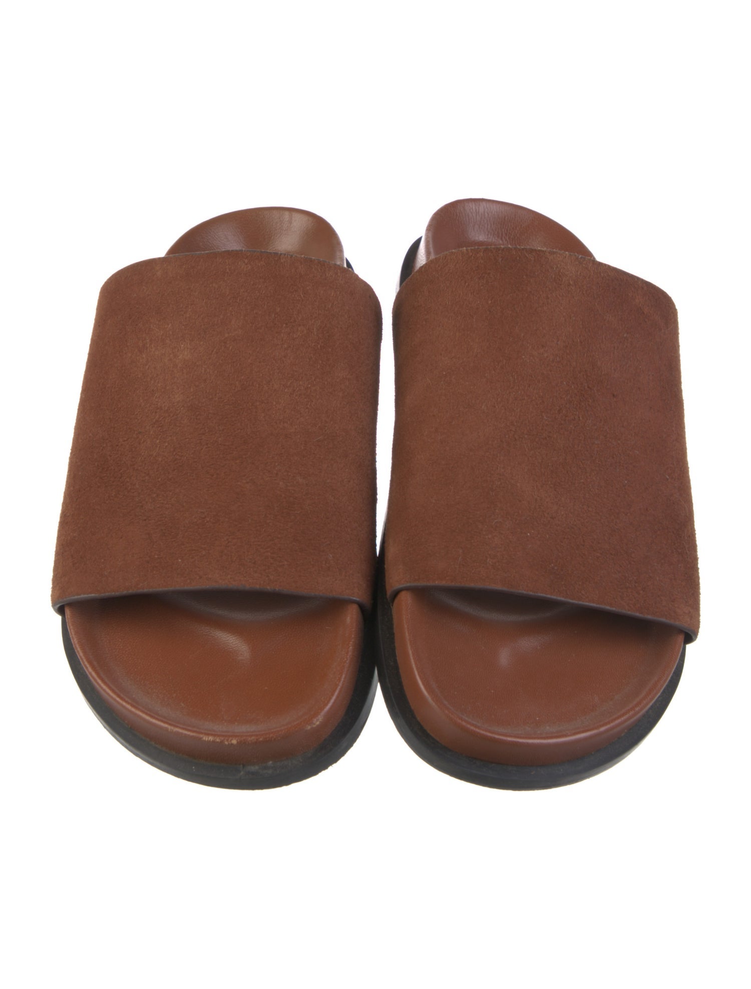 A.Emery Suede Slides