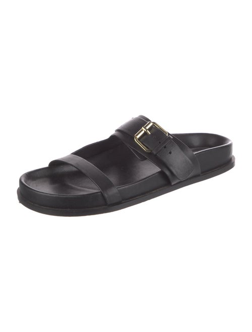 A.Emery Leather Slides