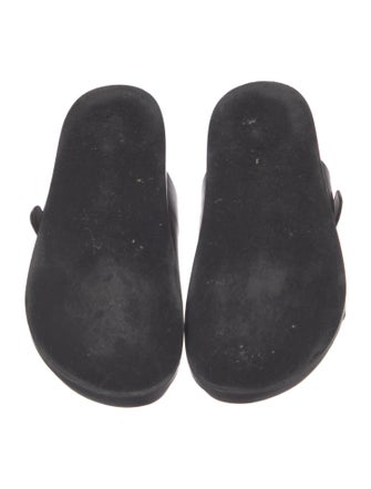 A.Emery Leather Slides