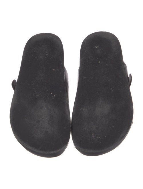 A.Emery Leather Slides