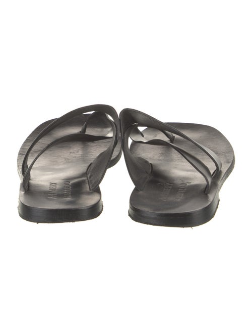 A.Emery Leather Slides