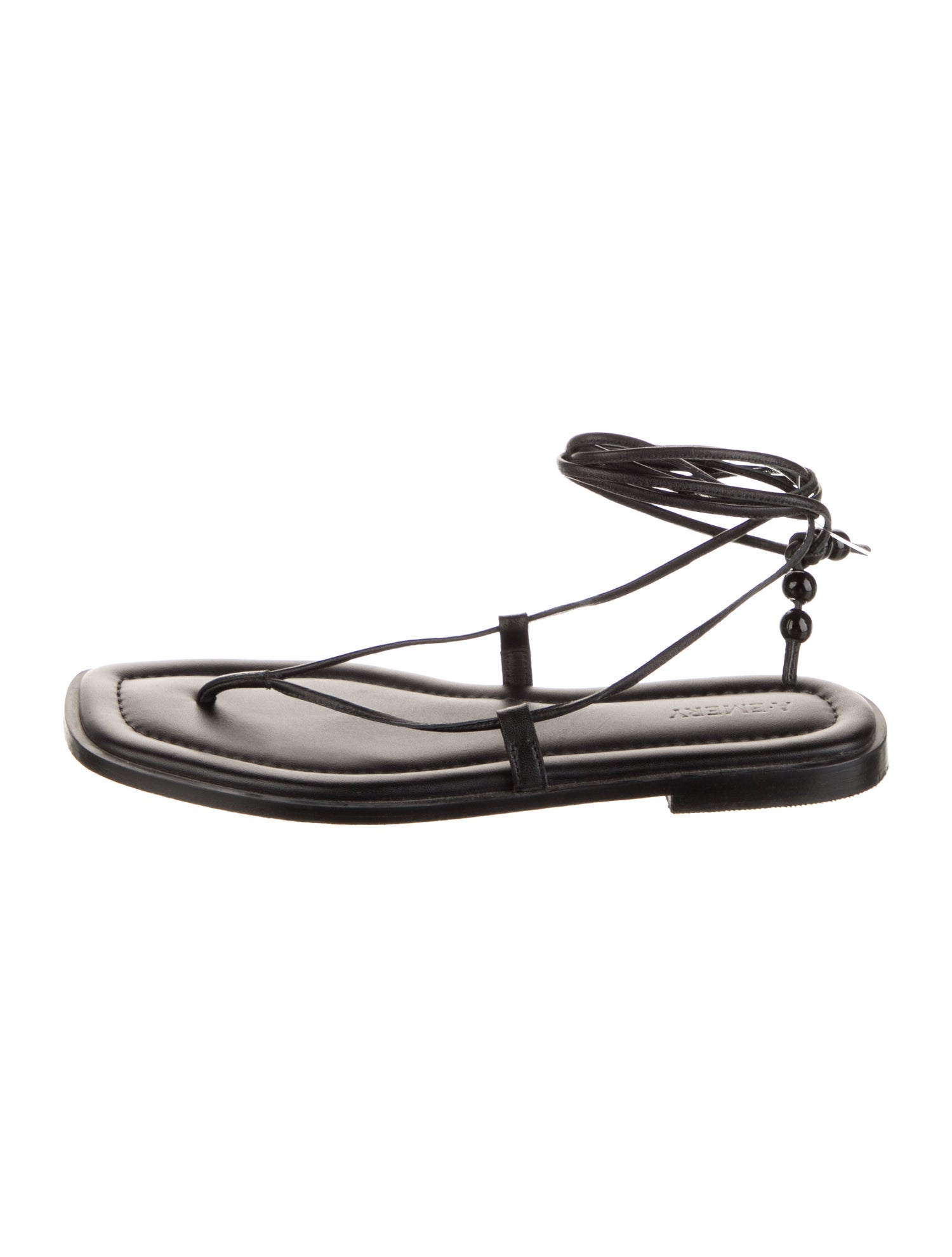 A.Emery Leather Slingback Sandals