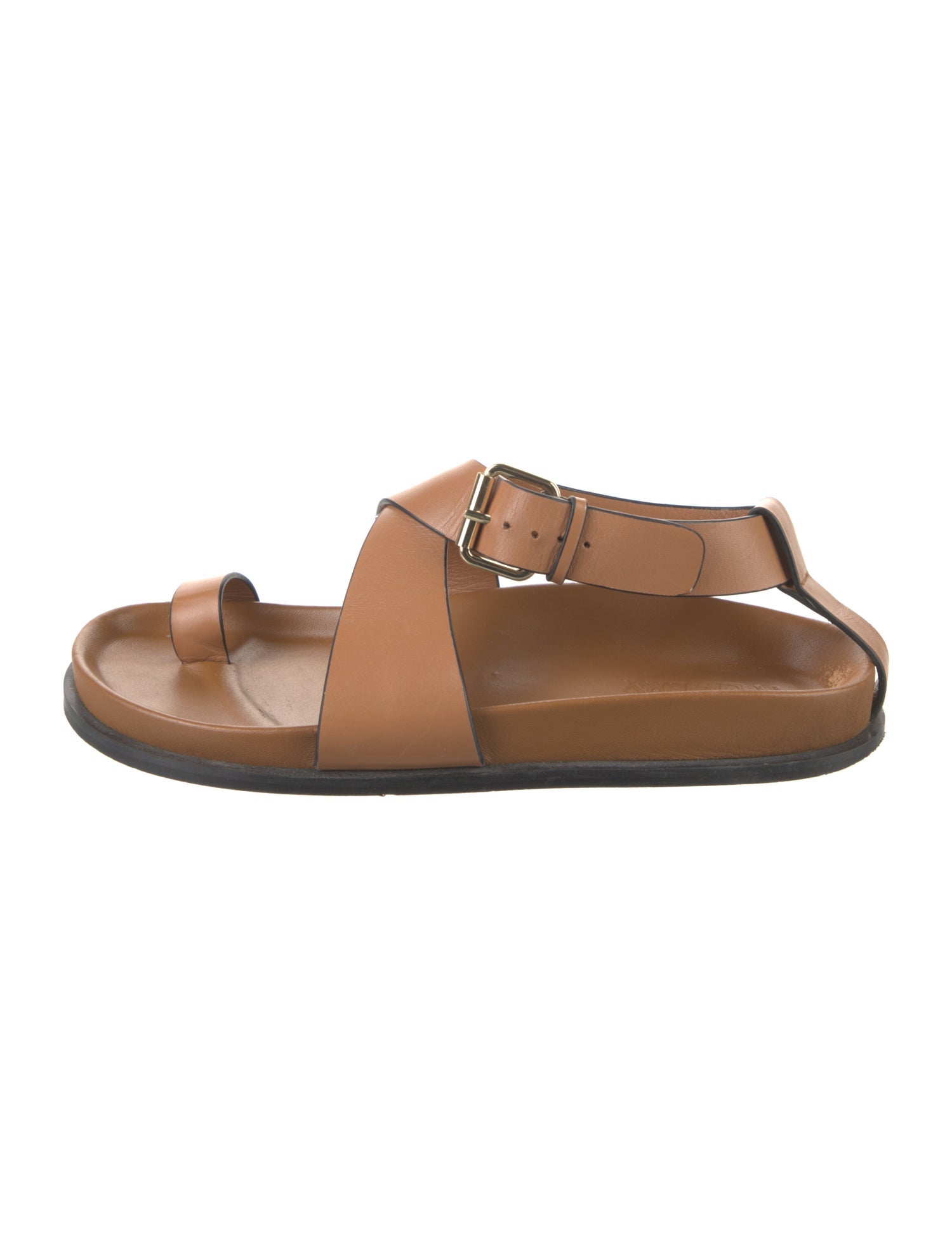 A.Emery Leather Slingback Sandals