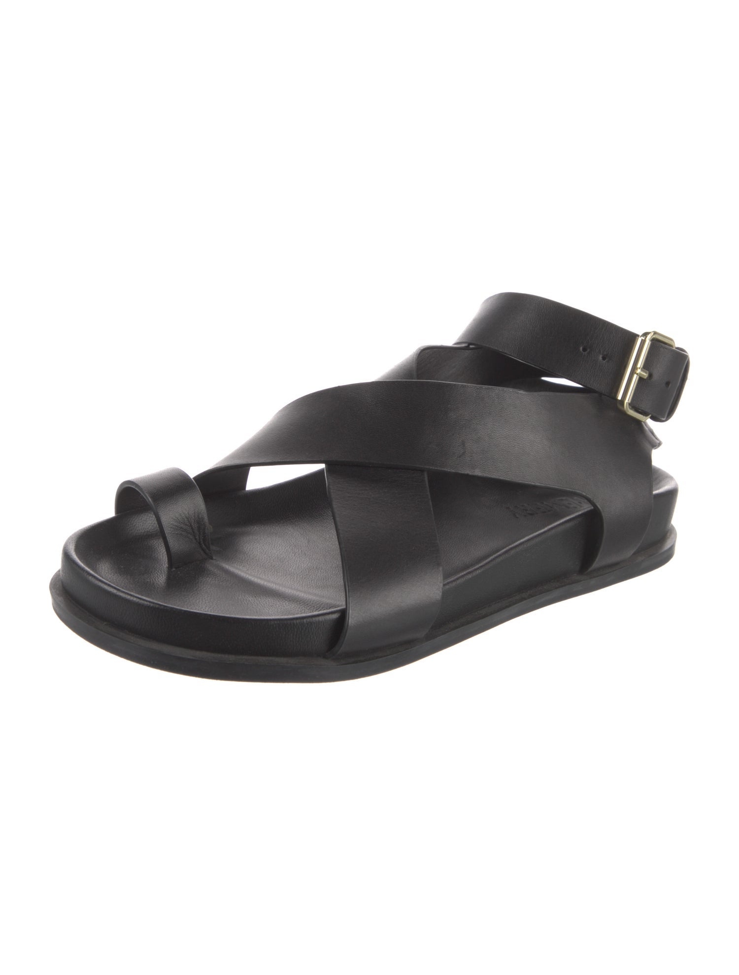A.Emery Leather Slingback Sandals