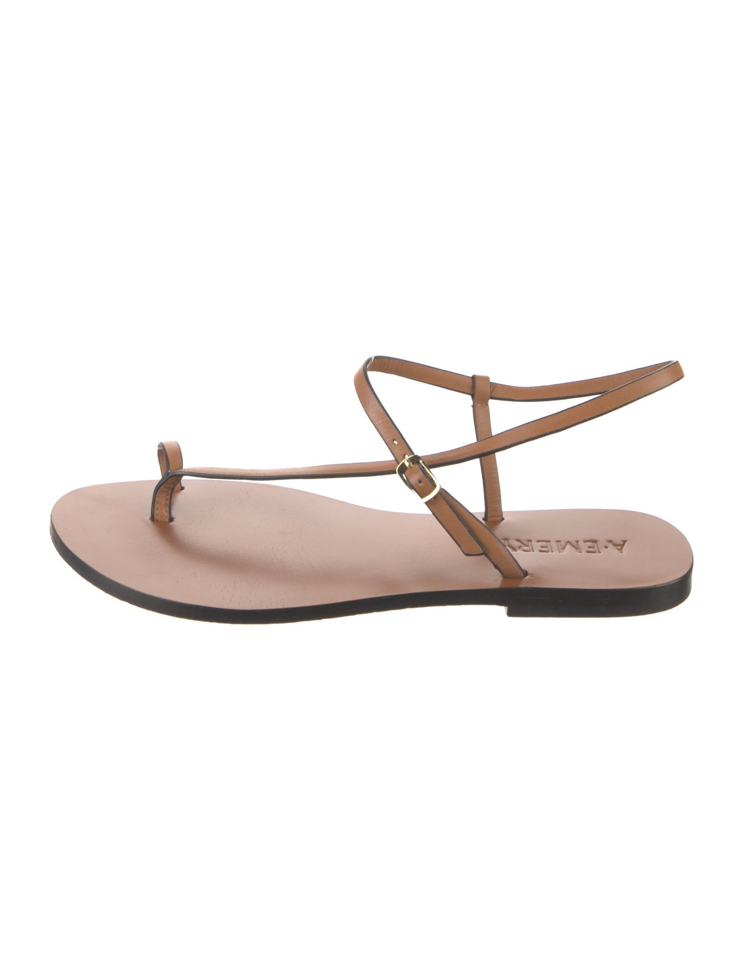 A.Emery Leather Slingback Sandals