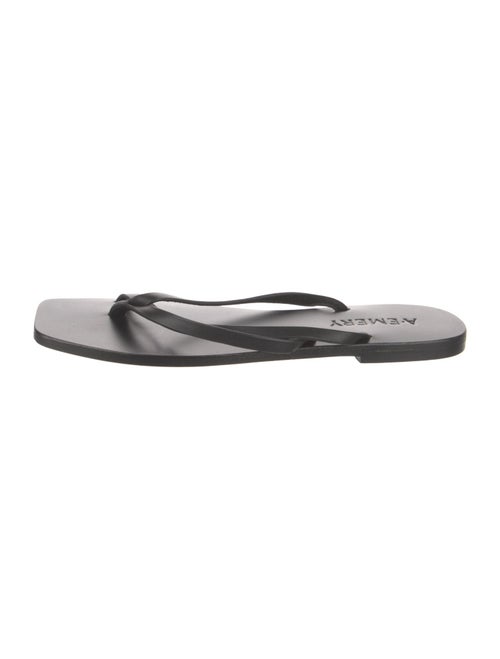 A.Emery Leather Flip Flops