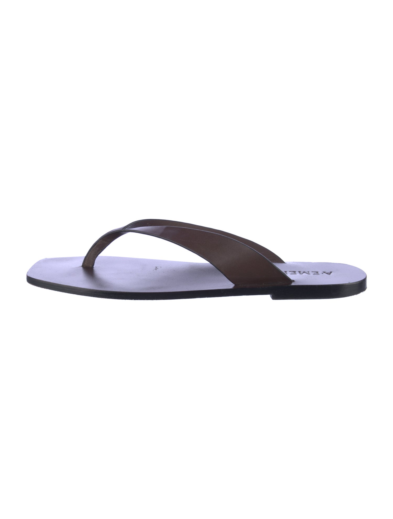 A.Emery Leather Flip Flops