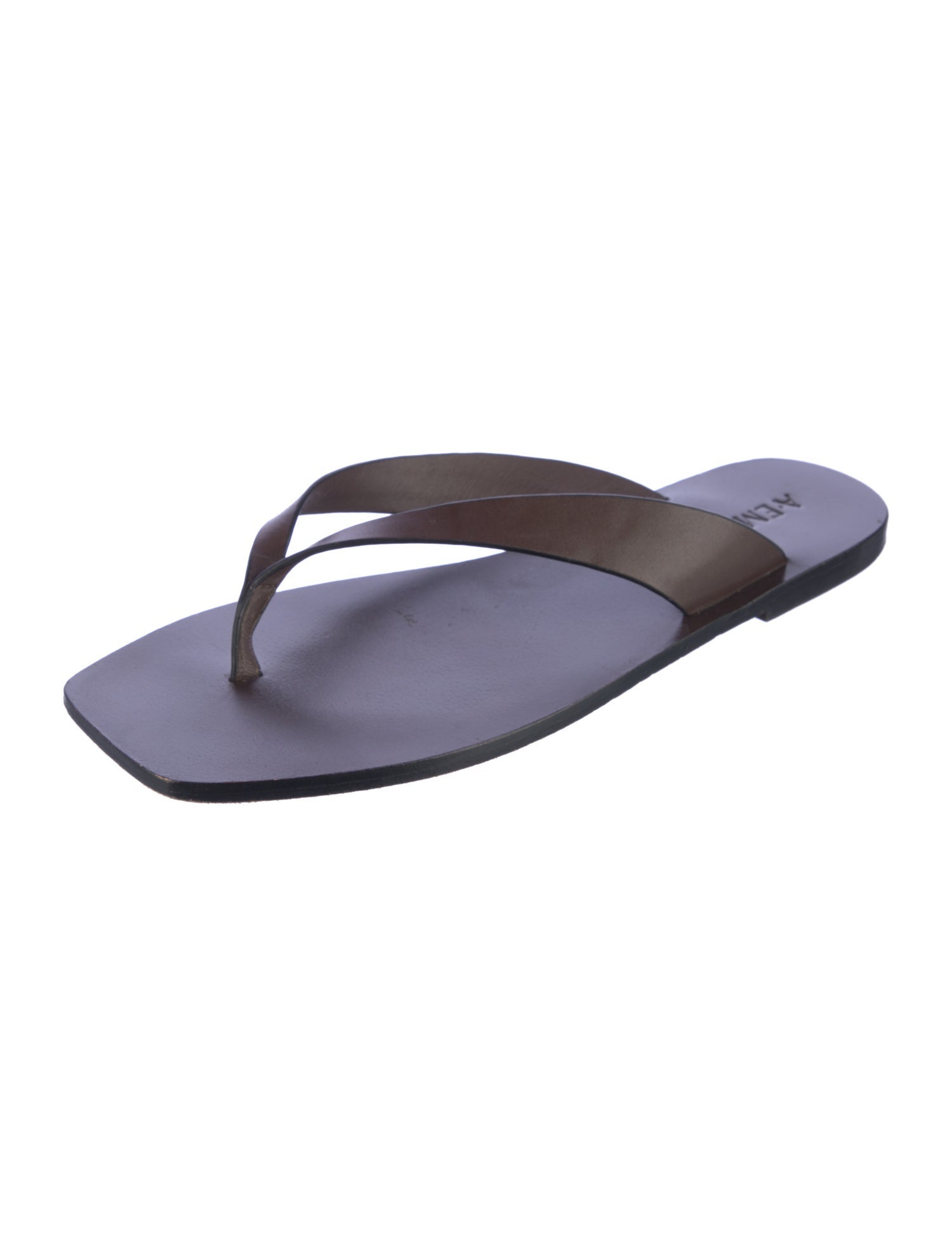 A.Emery Leather Flip Flops