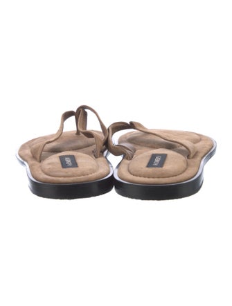 A.Emery Suede Flip Flops