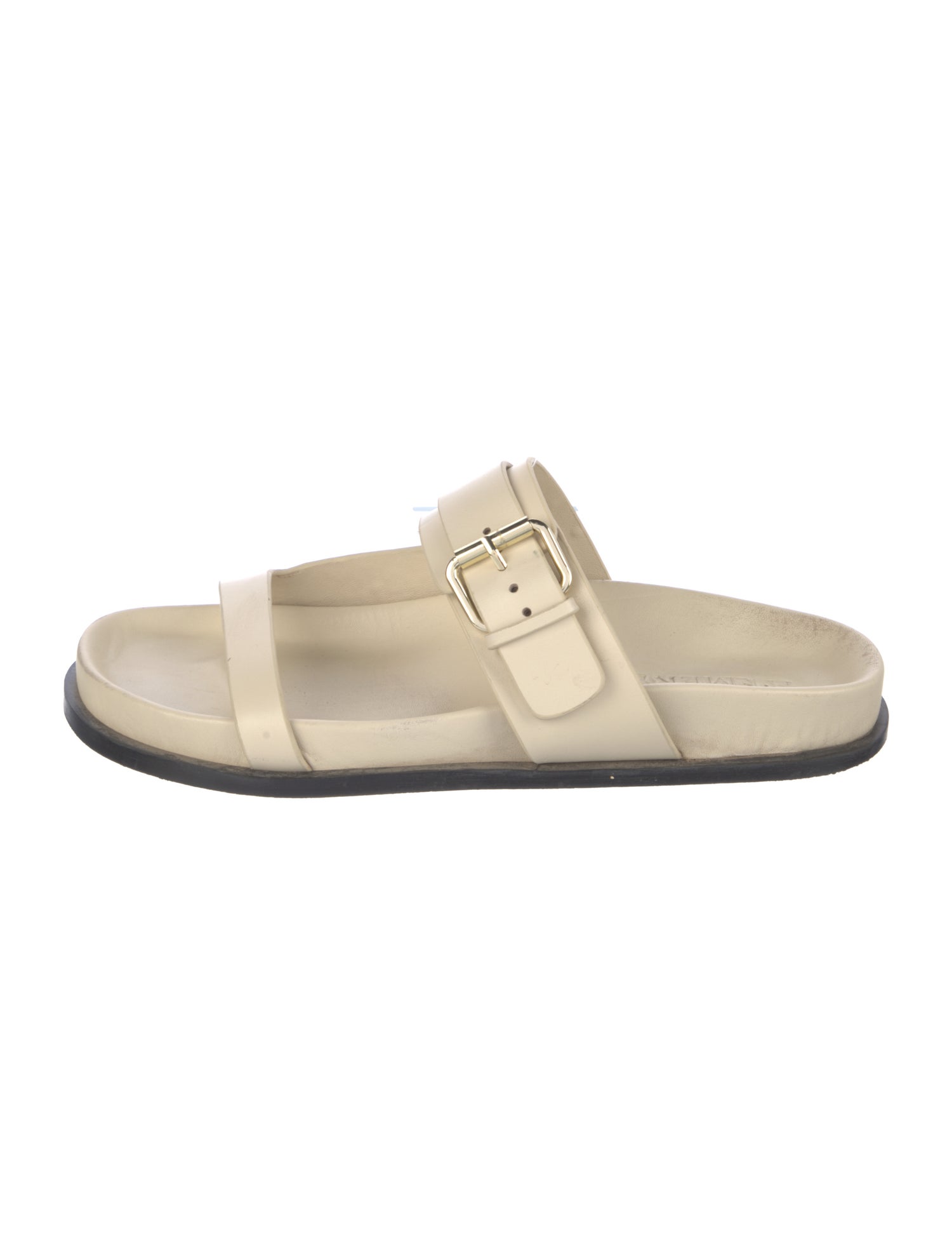 A.Emery Leather Slides