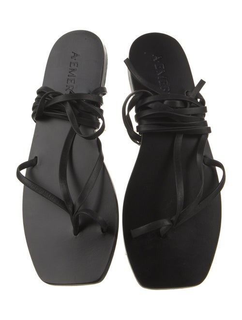 A.Emery Leather Gladiator Sandals