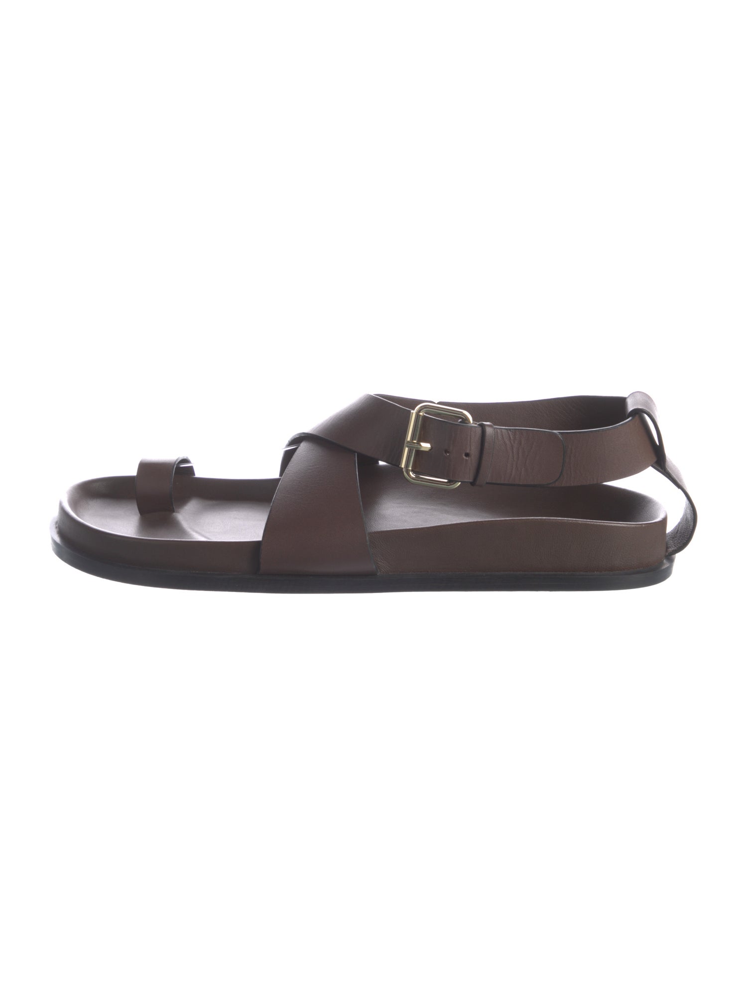 A.Emery Leather Slingback Sandals